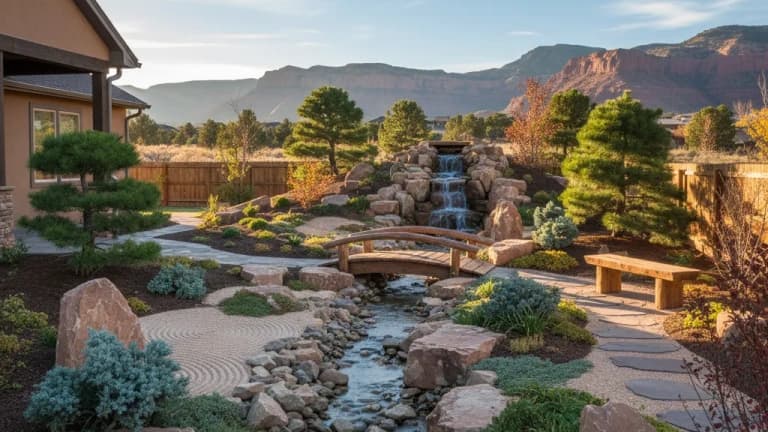 Japanese Garden in Utah