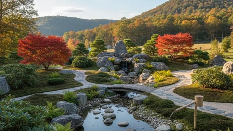 Japanese Garden in West Virginia