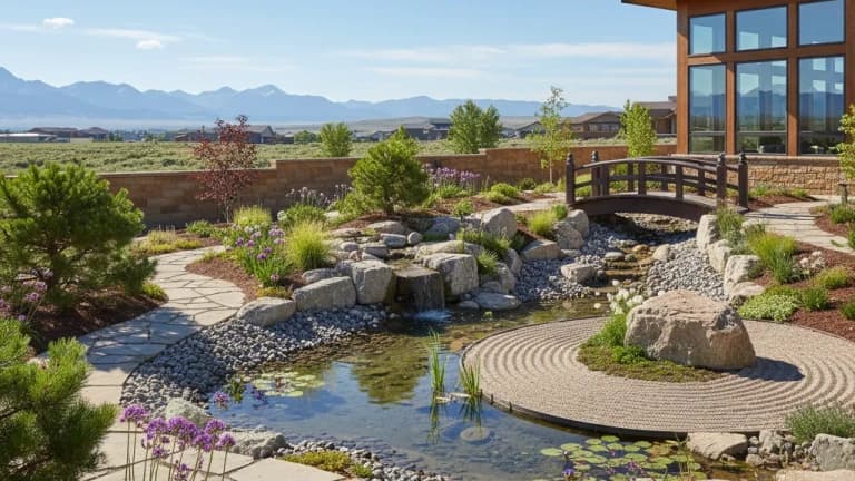 Japanese Garden in Wyoming