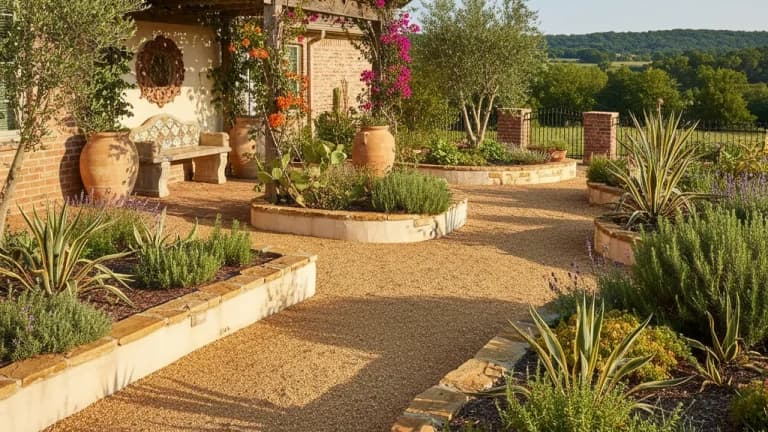 Mediterranean Garden in Alabama