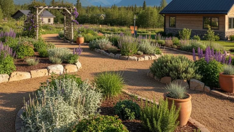 Mediterranean Garden in Alaska