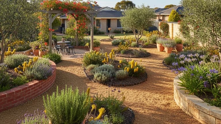 Mediterranean Garden in Australia