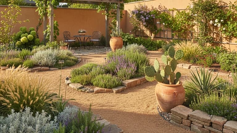 Mediterranean Garden in Canada