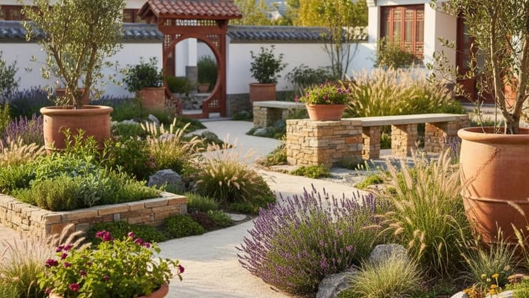 Mediterranean Garden in China