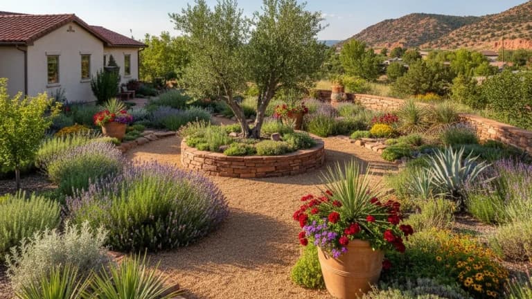 Mediterranean Garden in Colorado
