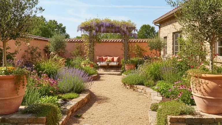 Mediterranean Garden in Delaware