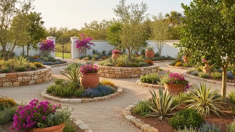 Mediterranean Garden in Florida