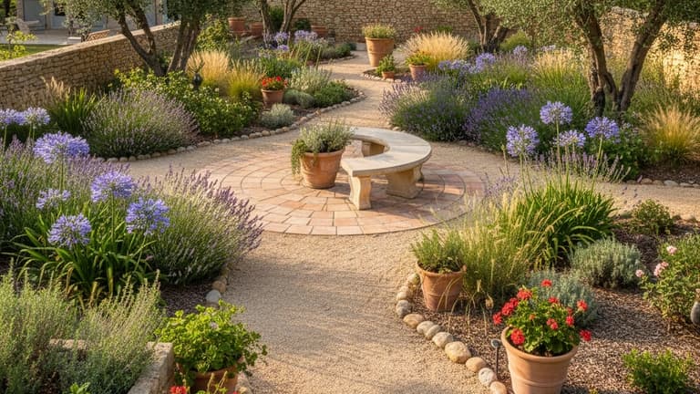 Jardin Méditerranéen in France