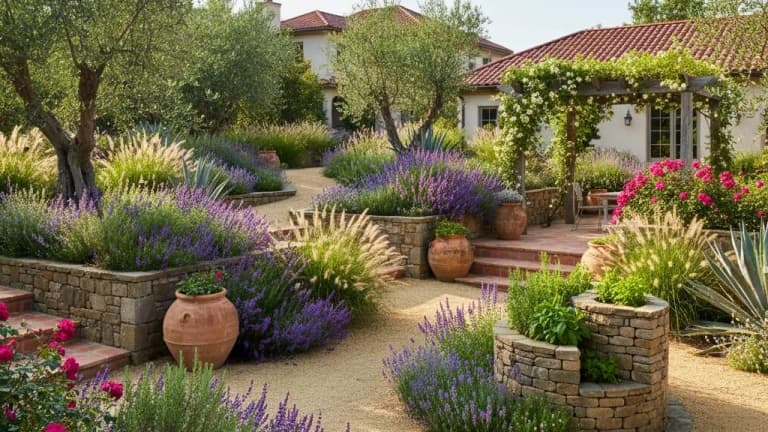 Mediterranean Garden in Georgia