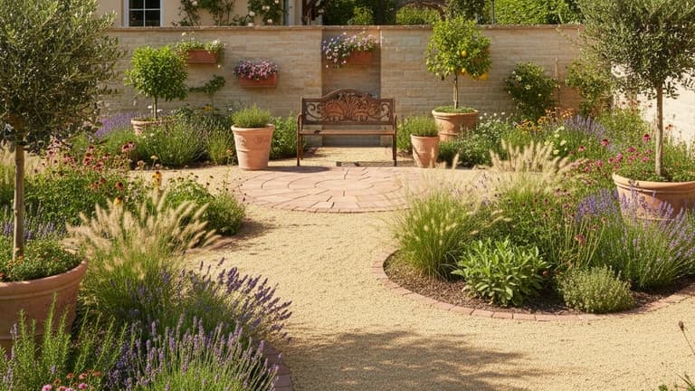 Mediterraner Garten in Deutschland