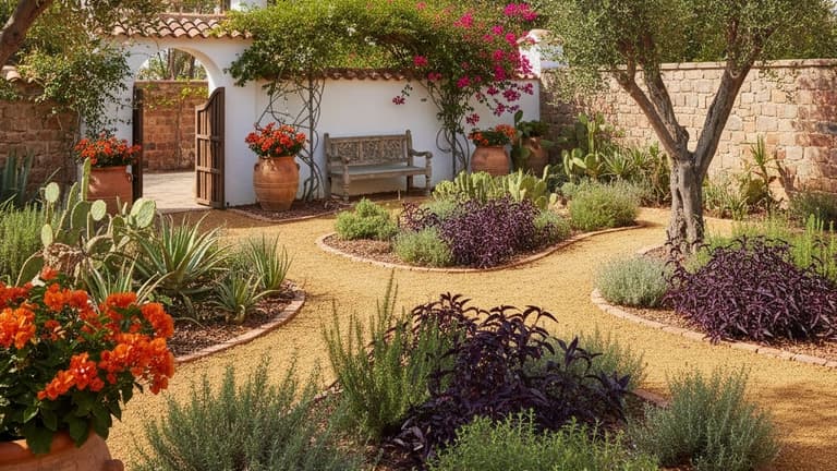 Mediterranean Garden in India