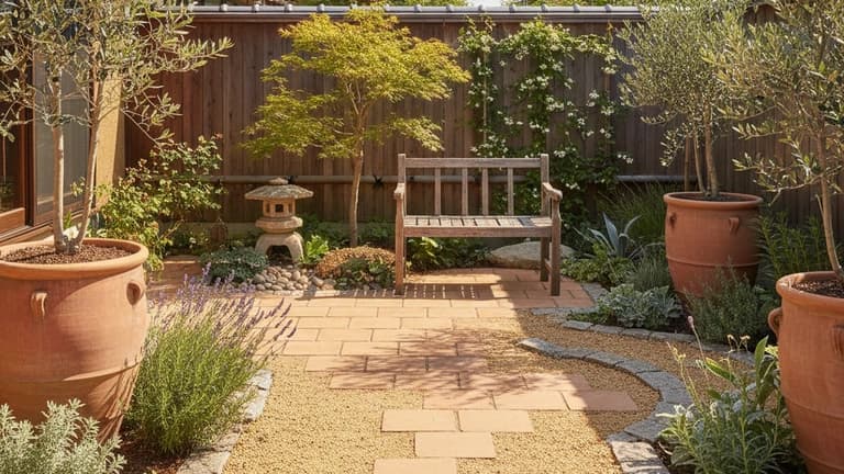 Mediterranean Garden in Japan