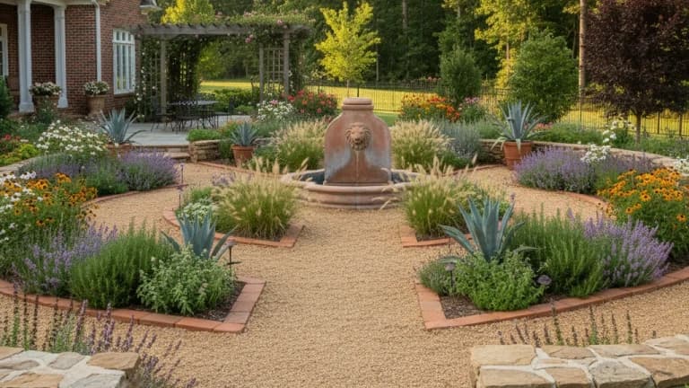 Mediterranean Garden in Kentucky