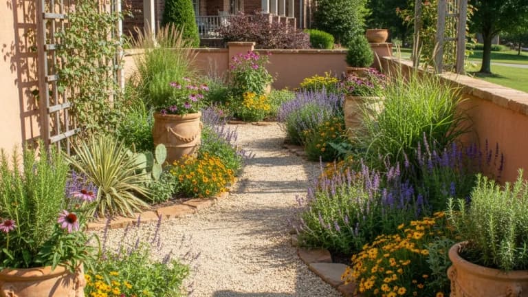 Mediterranean Garden in Missouri