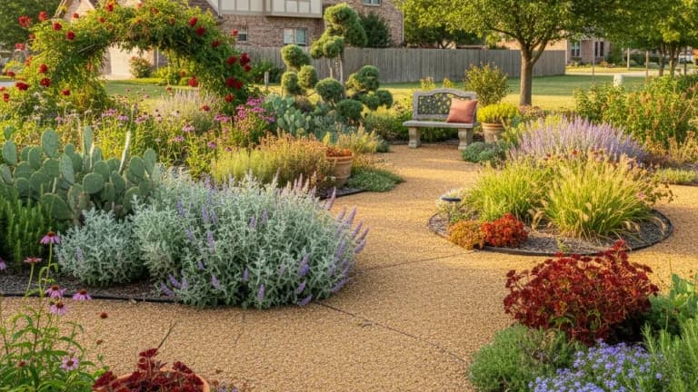 Mediterranean Garden in Nebraska