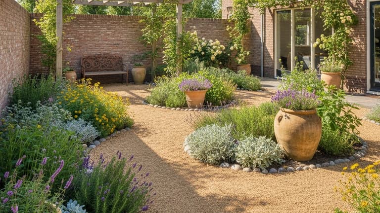 Mediterranean Garden in Netherlands