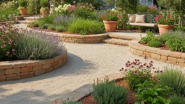 Mediterranean Garden in New Hampshire