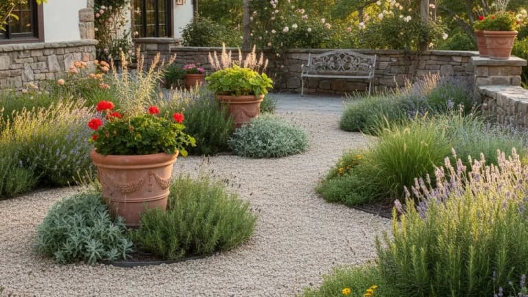 Mediterranean Garden in New Jersey