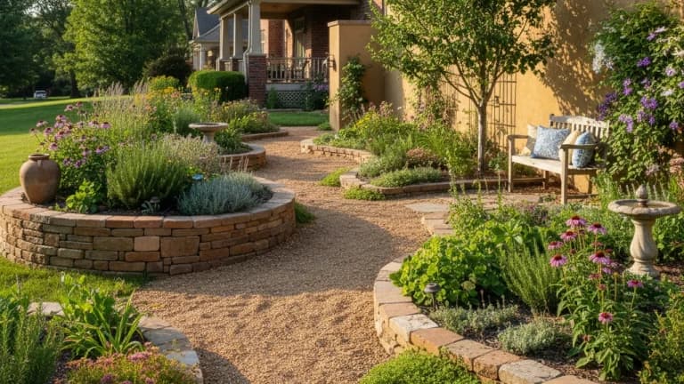 Mediterranean Garden in Ohio