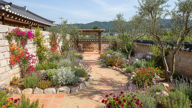 Mediterranean Garden in South Korea