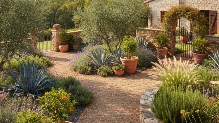 Mediterranean Garden in Tennessee