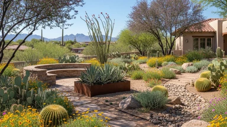 Native Plant Garden in Arizona