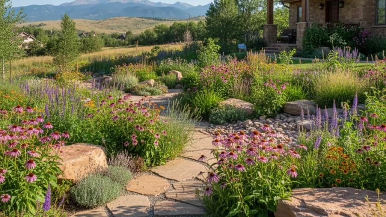 Native Plant Garden in Colorado