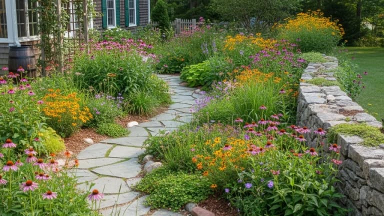 Native Plant Garden in Connecticut