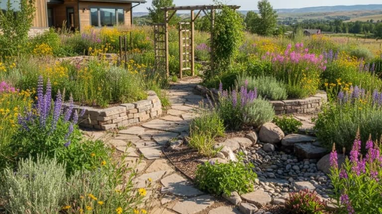 Native Plant Garden in Idaho