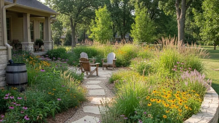 Native Plant Garden in Kansas