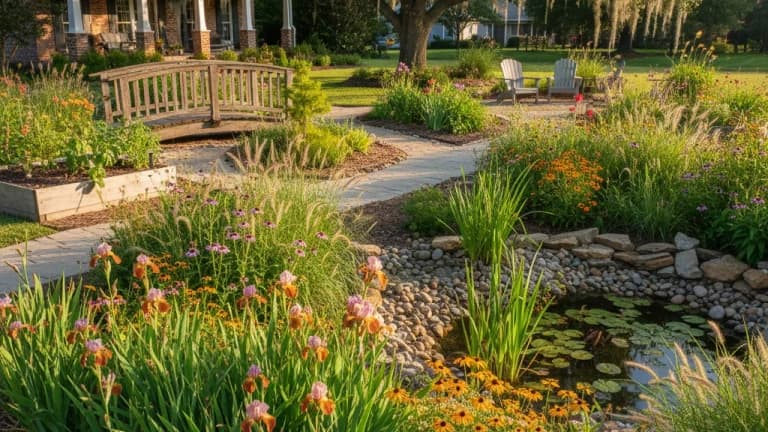 Native Plant Garden in Louisiana