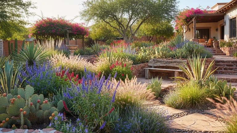 Native Plant Garden in Mexico
