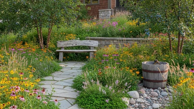 Native Plant Garden in Minnesota