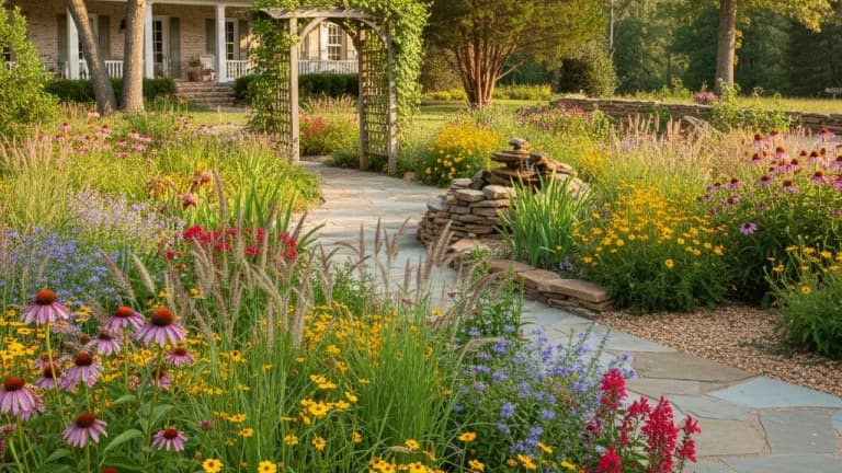 Native Plant Garden in Mississippi