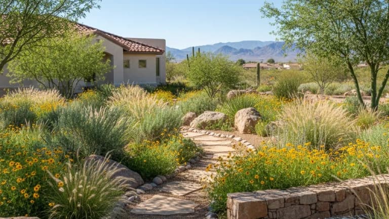Native Plant Garden in Nevada