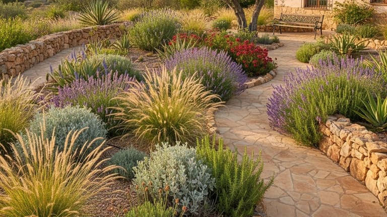Native Plant Garden in Spain