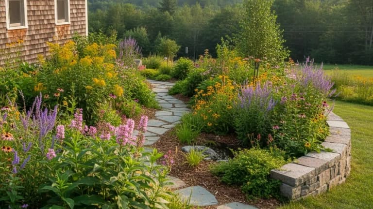Native Plant Garden in Vermont