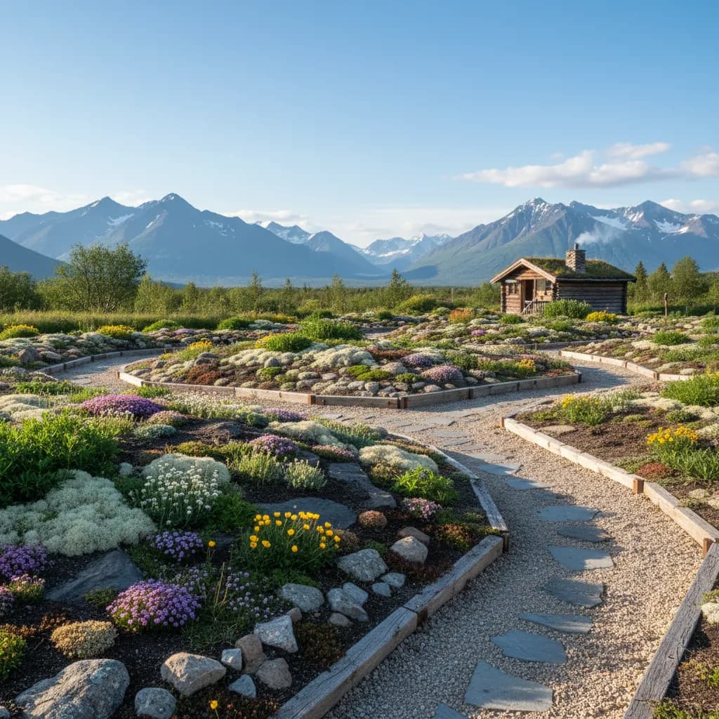 Arctic Garden landscaping style