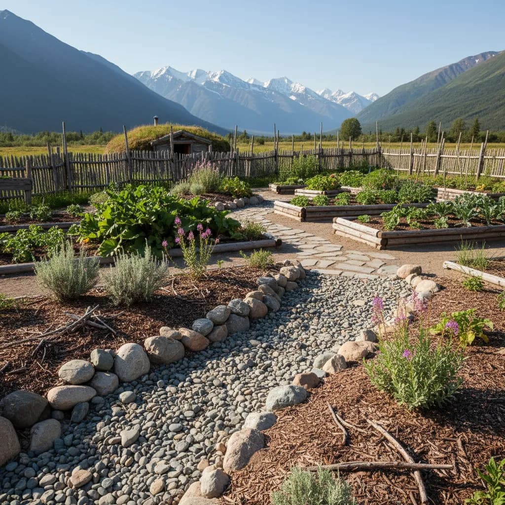 Interior Garden landscaping style