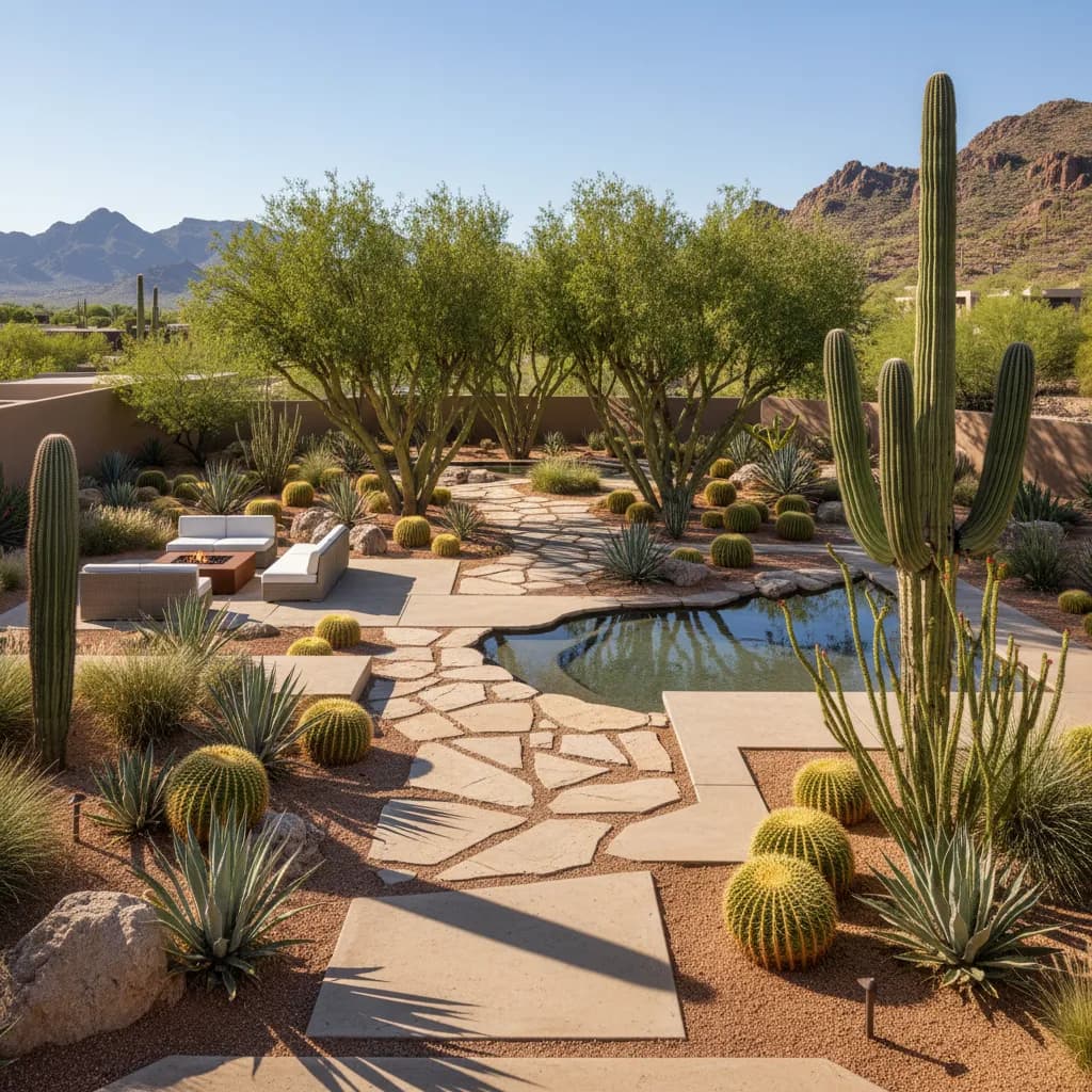 Desert Modern landscaping style