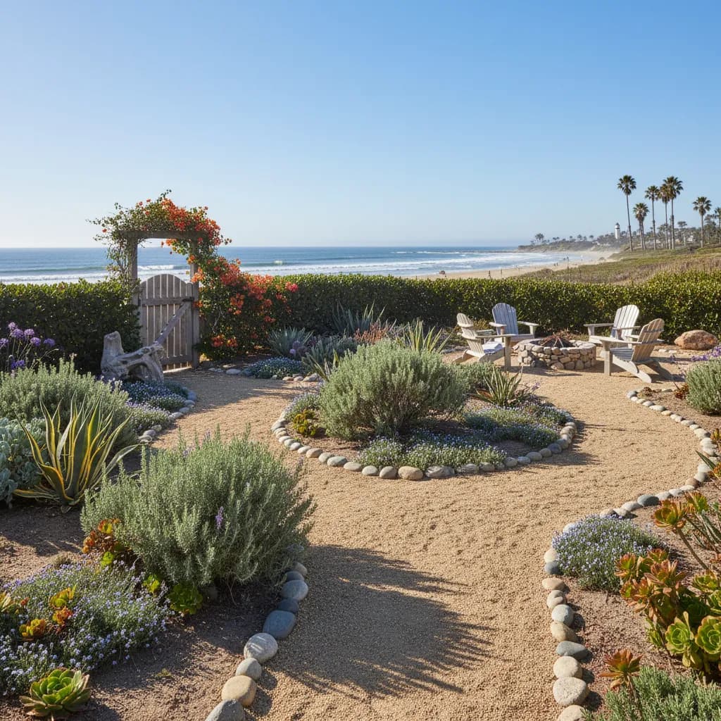 Coastal Garden landscaping style