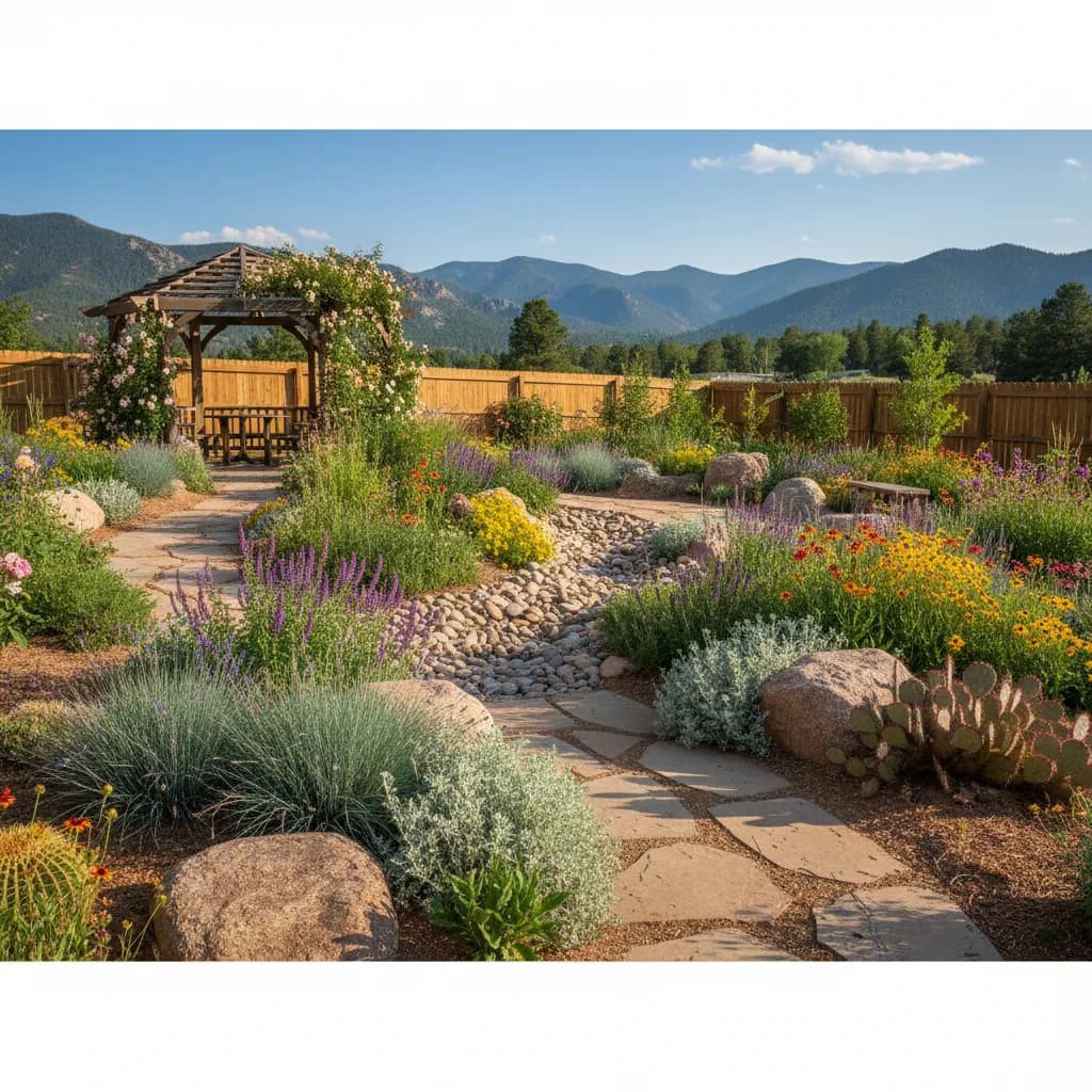 Mountain Xeriscape landscaping style