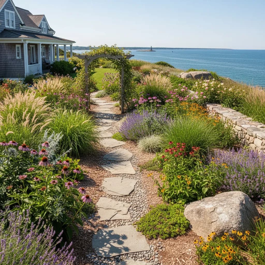 Coastal Garden landscaping style