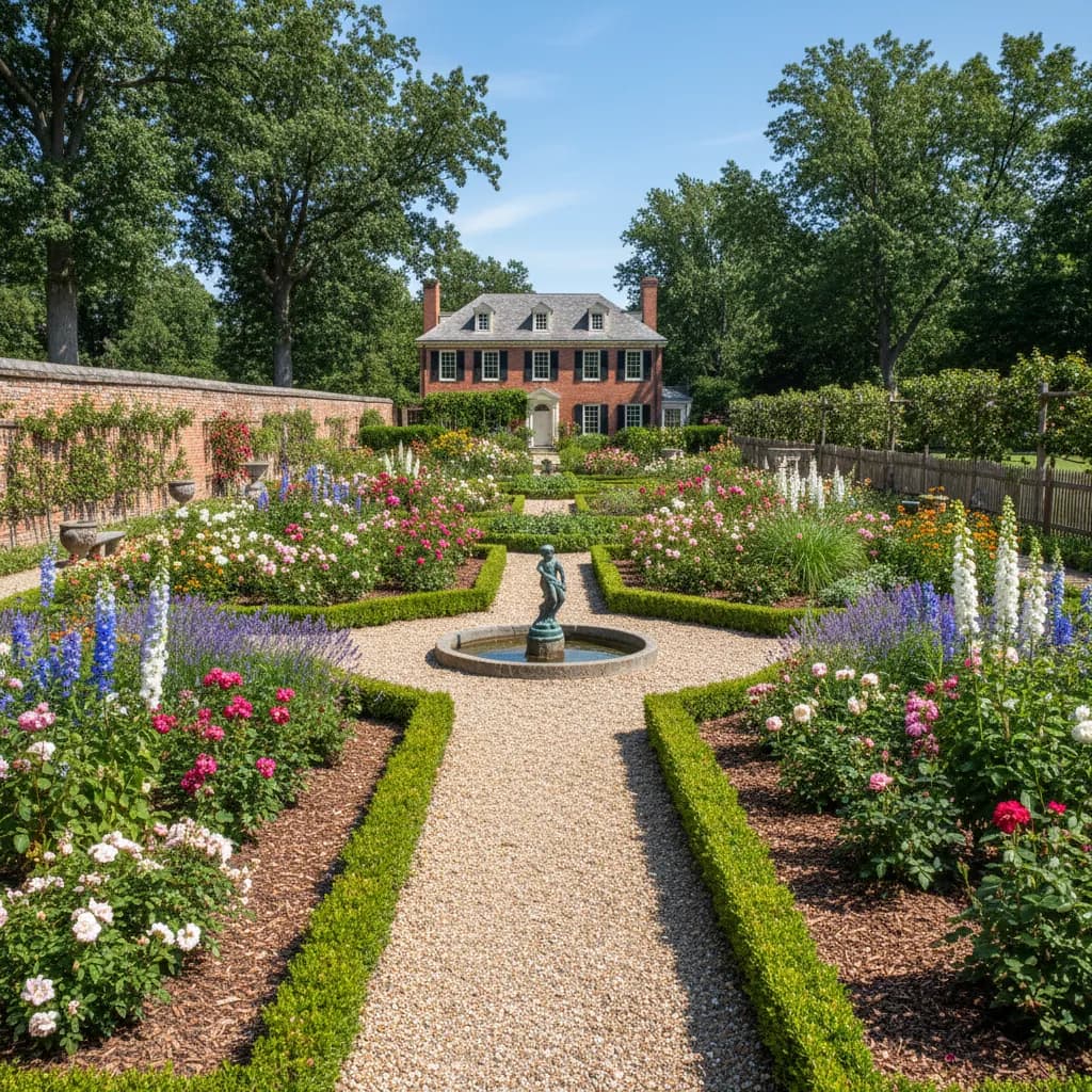 Historic Garden landscaping style