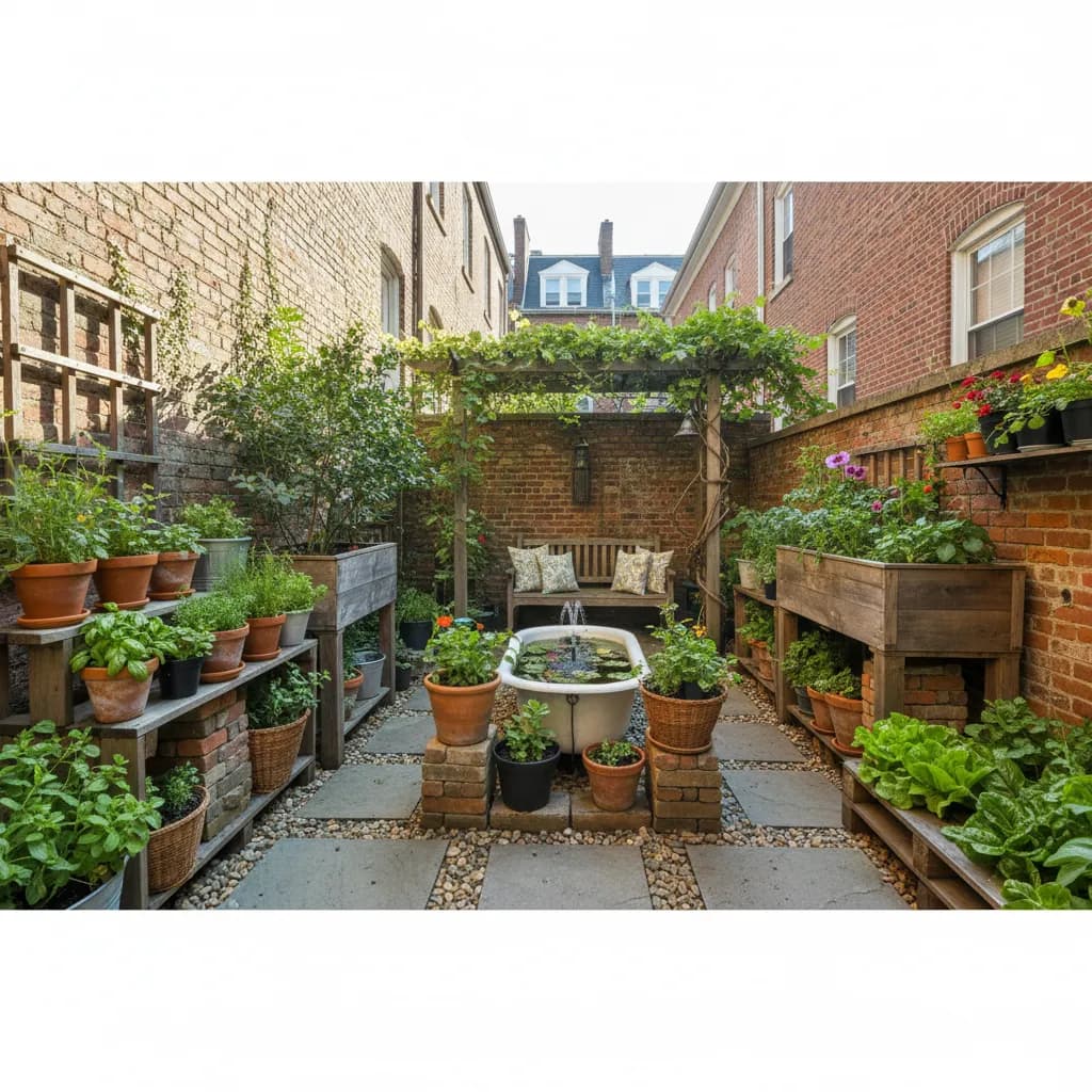 Urban Garden landscaping style
