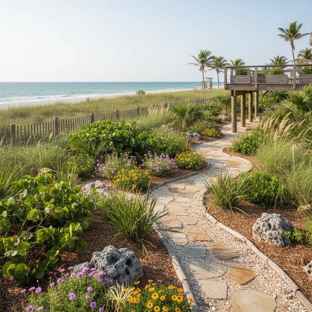 Coastal Garden landscaping style