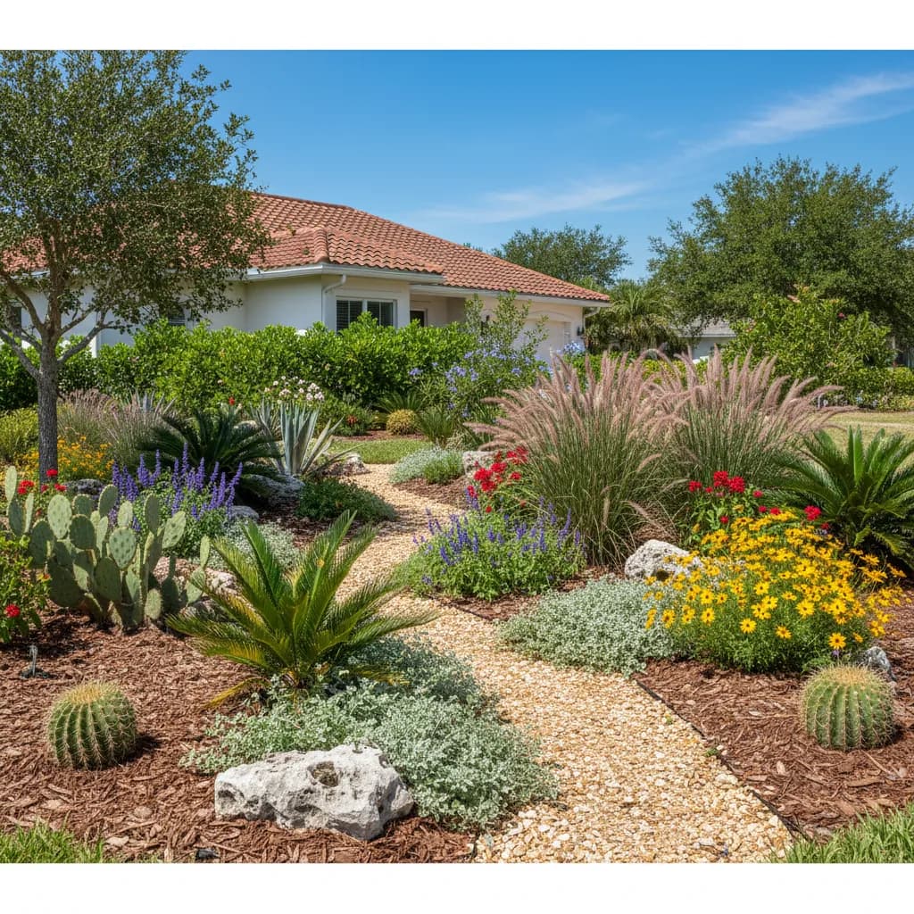 Low-Maintenance Florida Yard landscaping style