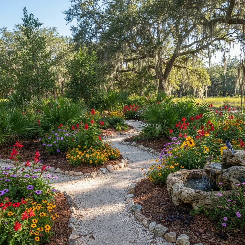 Native Florida Landscape landscaping style