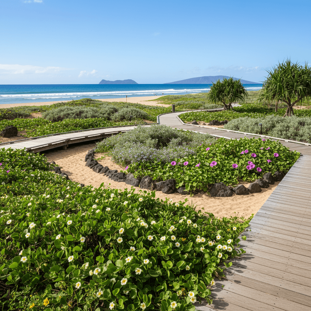 Coastal Restoration Garden landscaping style