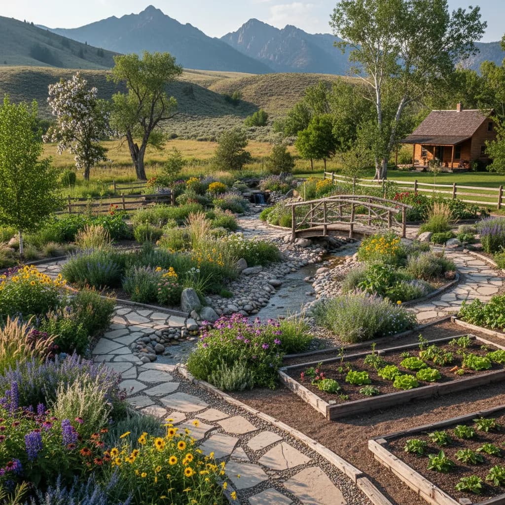Valley Garden landscaping style
